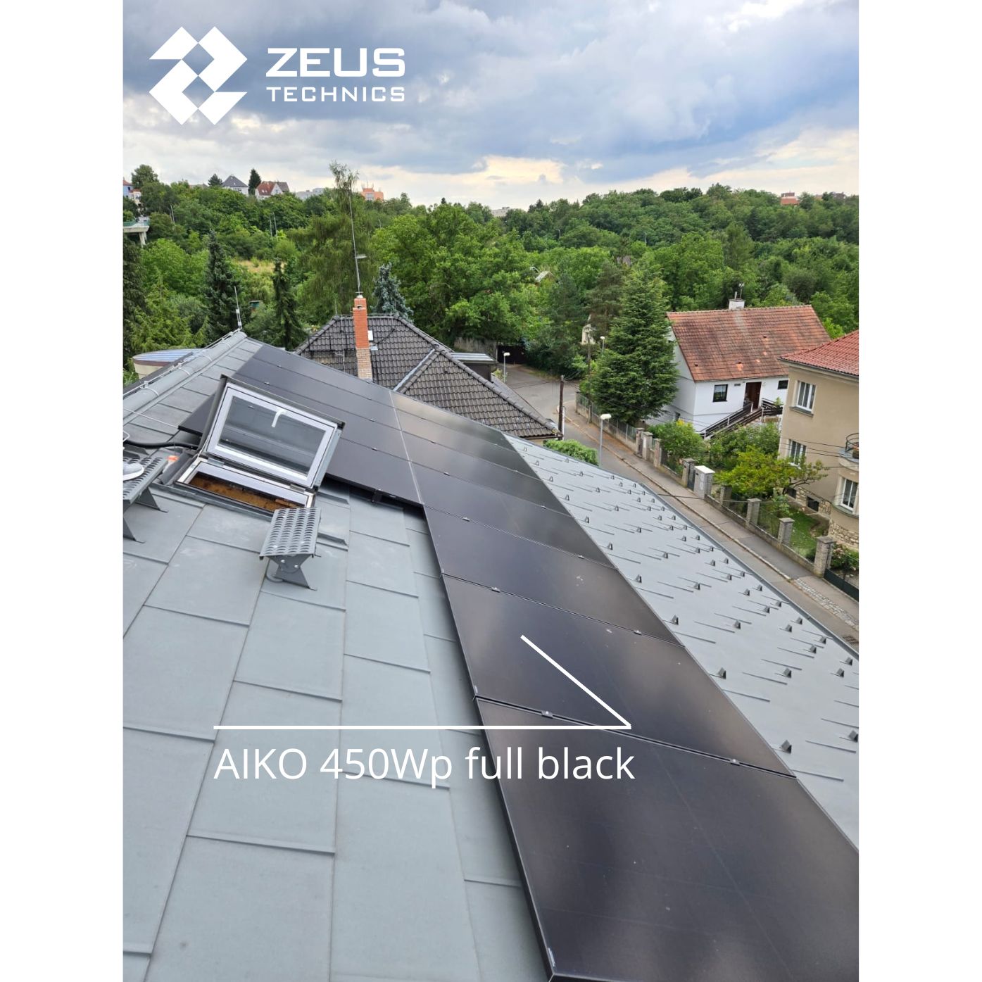 Panel AIK0 Neostar 2S 450Wp Full Black (paletová cena)